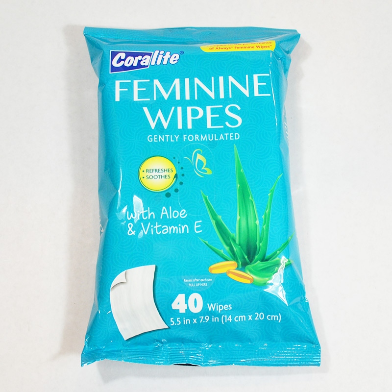 Feminine Hygiene Wipes 40ct