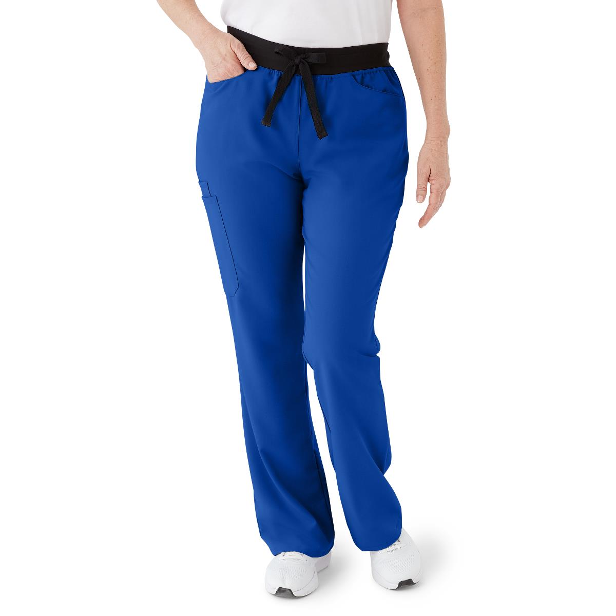 Coastal AVE Style 4912 Modern Fit Scrub Pants Women Royal Blue 3XL Regular 1Ct