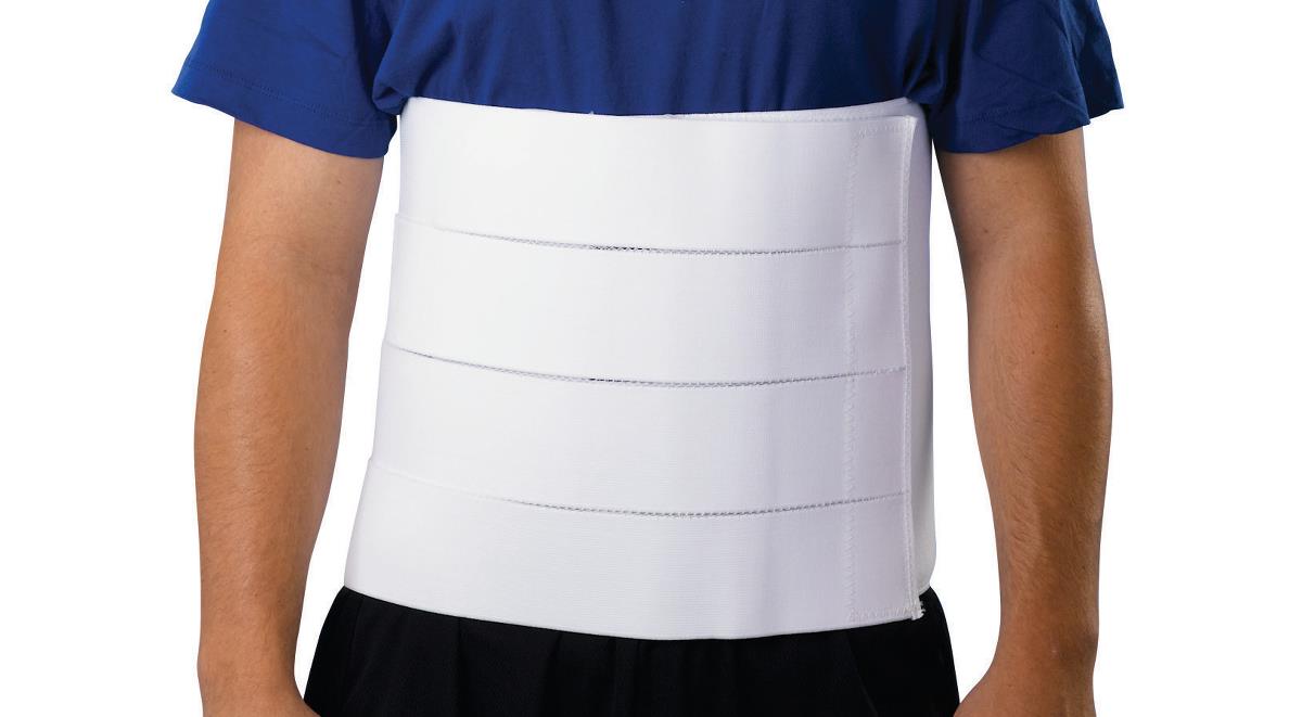 Medline Premium 4-Panel 12in Abdominal Binder L/XL 1Ct