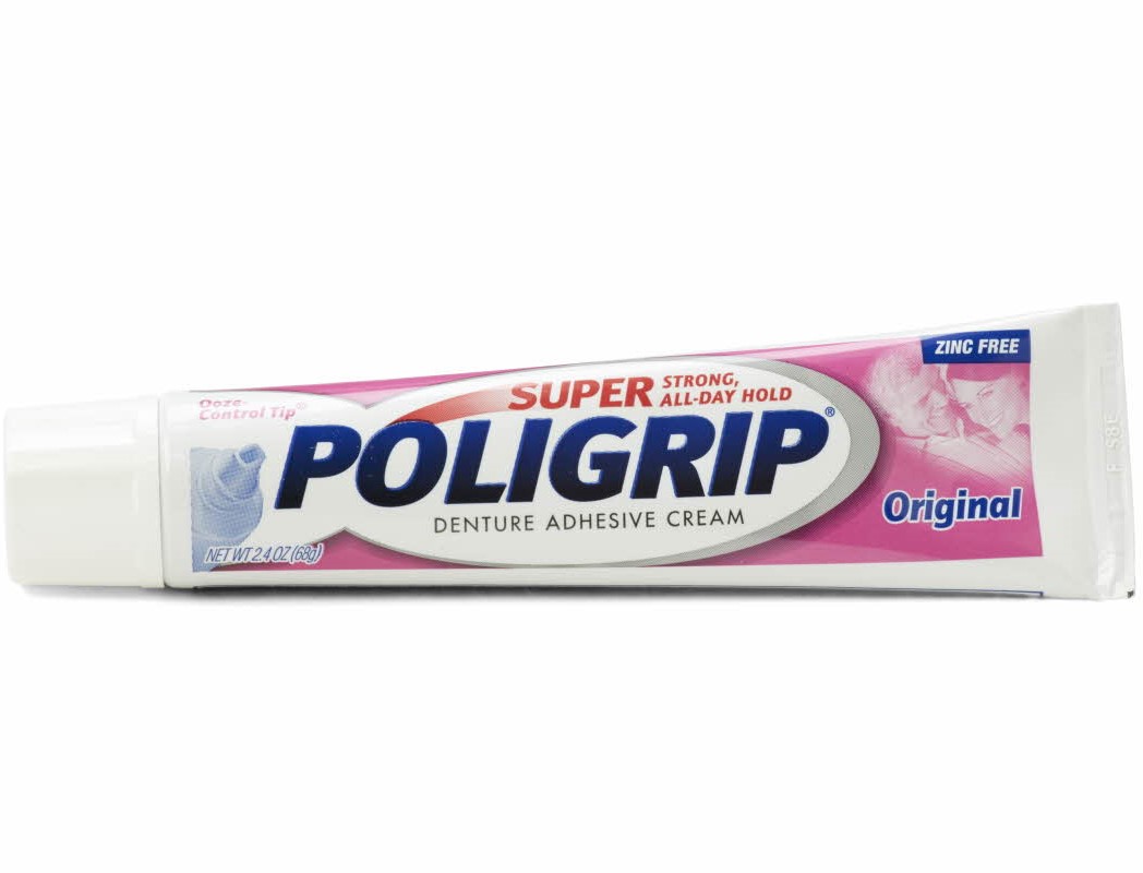 Super Poligrip Original Denture Adhesive Cream 2.4oz 1Ct