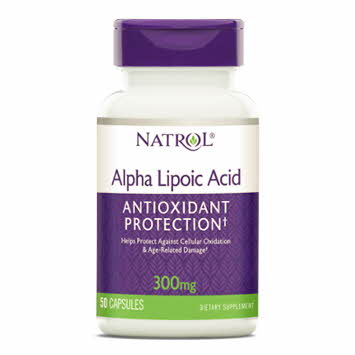 Alpha Lipoic Acid Capsules 300mg 50Ct