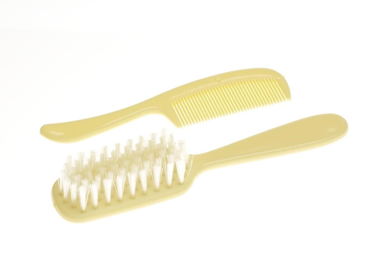 Medline Baby Comb and Brush 1 Set
