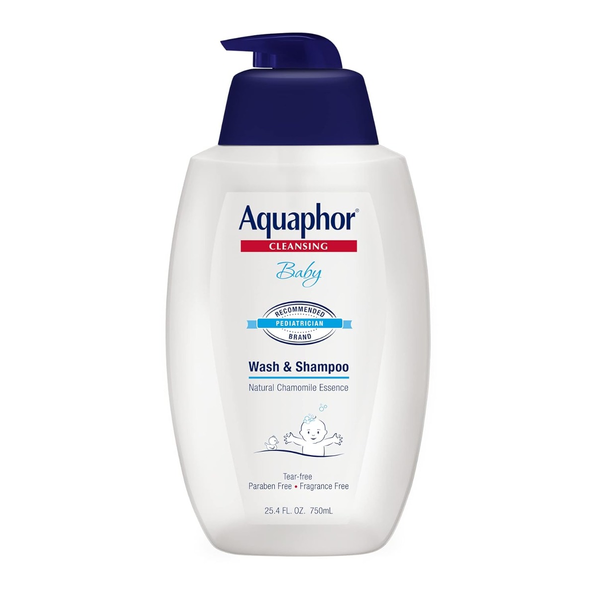 Aquaphor Baby Wash & Shampoo 25.4oz 1Ct