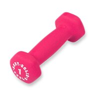 Body-Solid Tools Neoprene Dumbbell Pink 1lb 1Ct