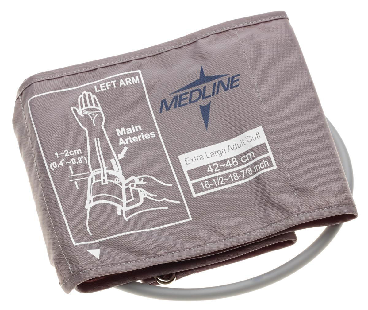 Medline Digital Blood Pressure Monitor Cuff Adult XL 1Ct