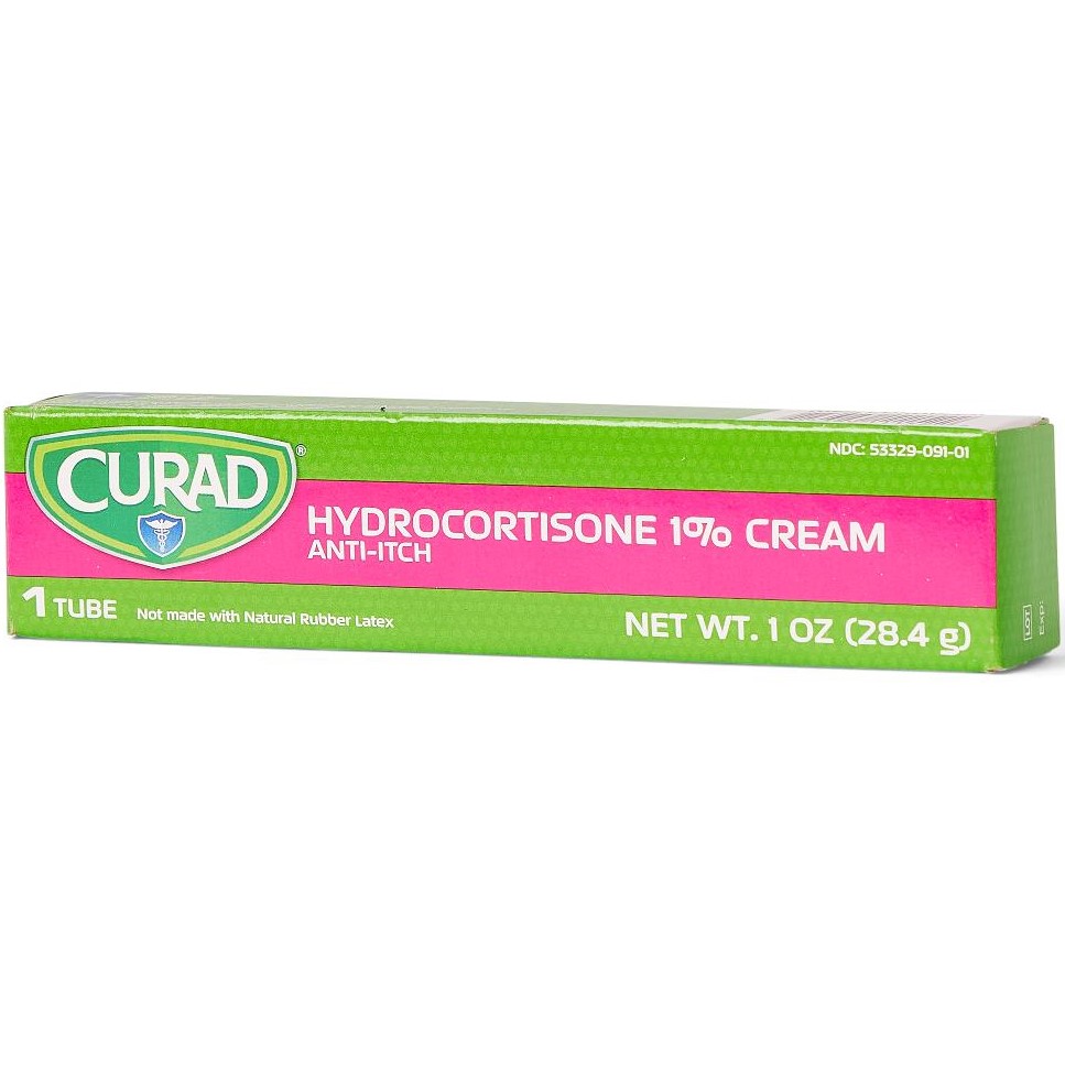 CURAD Hydrocortisone Anti-Itch Cream 1oz 1Ct