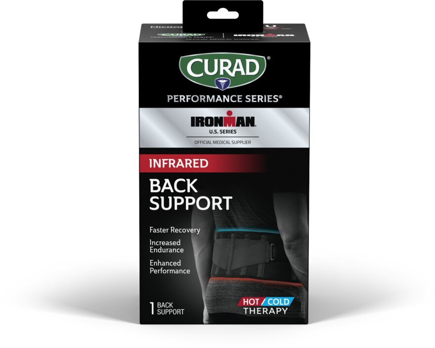 CURAD Ironman Infrared Back Support 1Ct