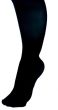 CURAD Knee Compression Hosiery 8-15mmHg Blk M Reg 1Pr MDS1713BBH by Medline