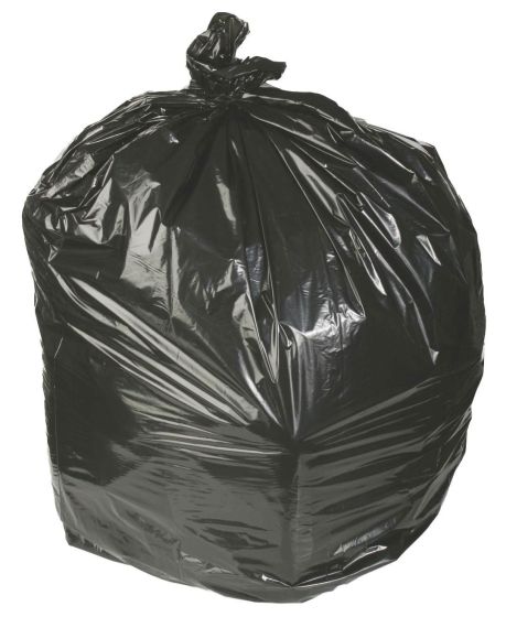 Medline Black Trash Liner Bag 0.35mil 12-16gal 1000Ct NONCRB32RL by Medline