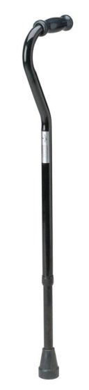 Medline Steel Bariatric Cane 500lb Black 1Ct MDS86420XW by Medline