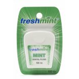 Freshmint Waxed Mint Dental Floss 100yd