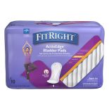 Medline FitRight Bladder Pad 5x14 Maximum 10Ct