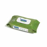 Medline FitRight Aloe Personal Wipes Scented, Soft Pack with Flip Top 100Ct