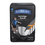 Medline FitRight ActivEdge Guards for Men Maximum 52Ct