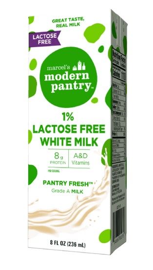 1% Lactoseose Free Milk 8oz 27Ct ENT10458 by Diversified Food Inc.