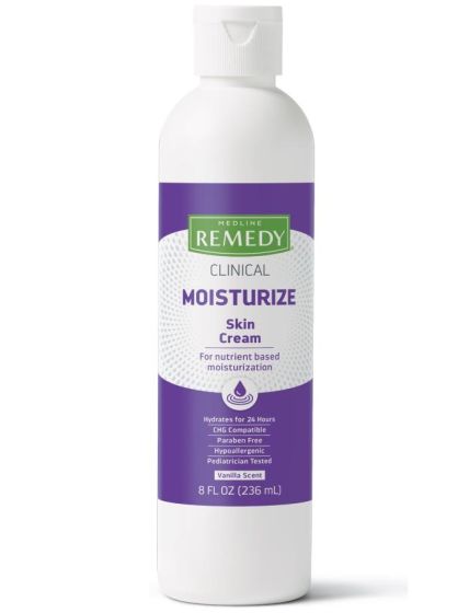Medline Remedy Clinical Skin Cream Scented 8oz 1Ct MSC092408H by Medline