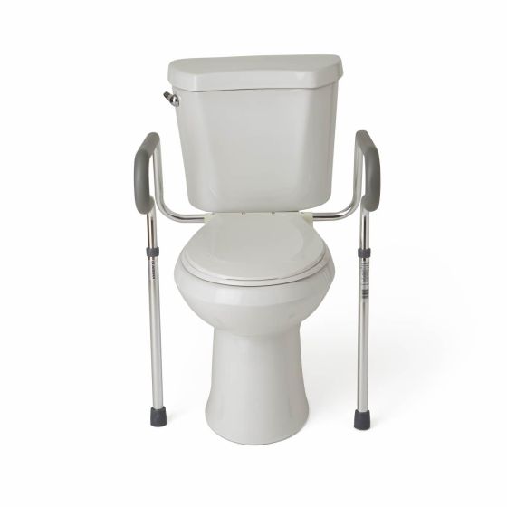 Medline Guardian Toilet Safety Rails 2Pair G30300 by Medline