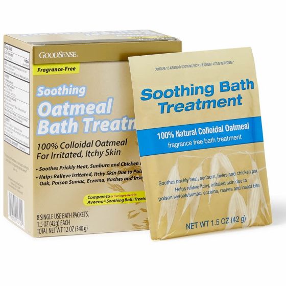 GoodSense Soothing Oatmeal Bath Treatment 8Ct