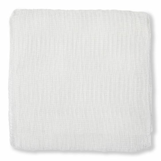 Caring St Woven Cotton Gauze Sponges 12ply 4x4 10Ct PRM21426H by Medline