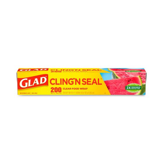 Glad Cling N Seal Plastic Food Wraps 1Ct CLH00020H by Clorox