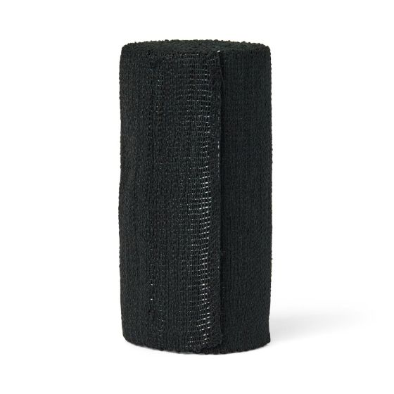 Curad Elastic Bandage with Hook-and-Loop Closure 6in x 1.75yds Black 1Ct CURORT496HH by Medline