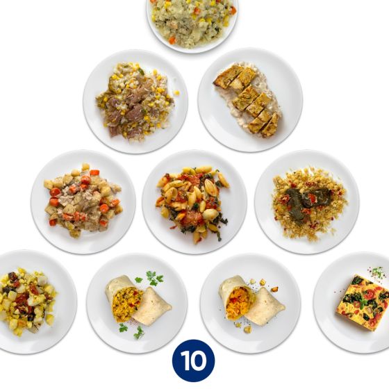 General Wellness 10-Meal Variety Pack DFYGW10 by Modify Health
