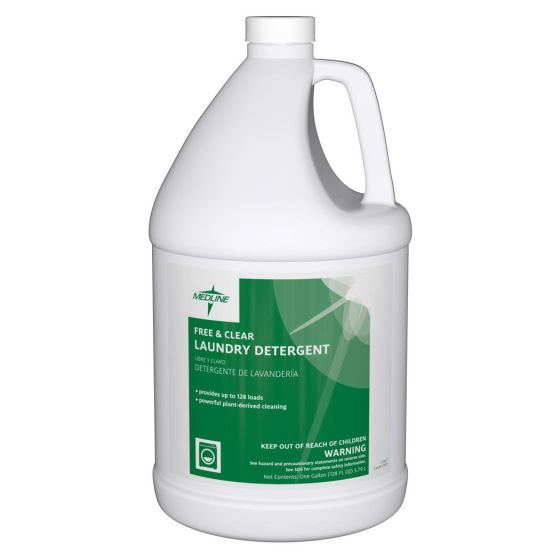 Free and Clear Laundry Detergent with Fabric Softener 1gal 1Ct EVSCHEM820H by Medline