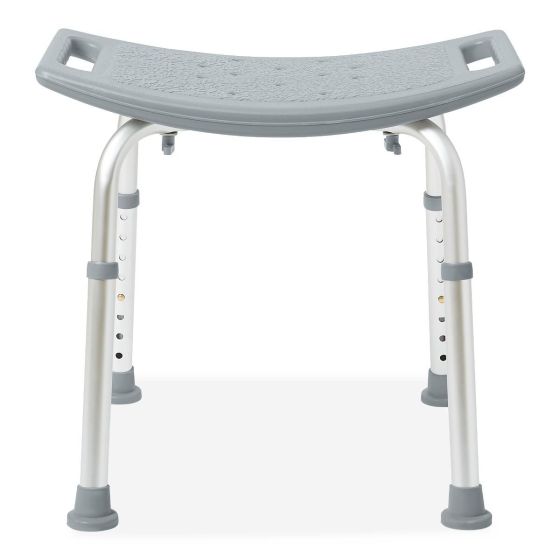 Medline Shower Chair Without Back 400lb 1Ct G2-201KRX1 by Medline