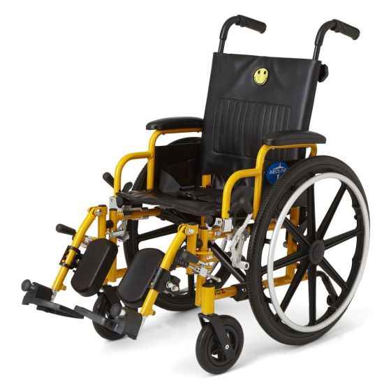 【値下げ】【美品】EQWEL CHILD ACADEMY ENGLISH 1 Medline Kidz Pediatric Wheelchair 250lb Weight Cap 1Ct