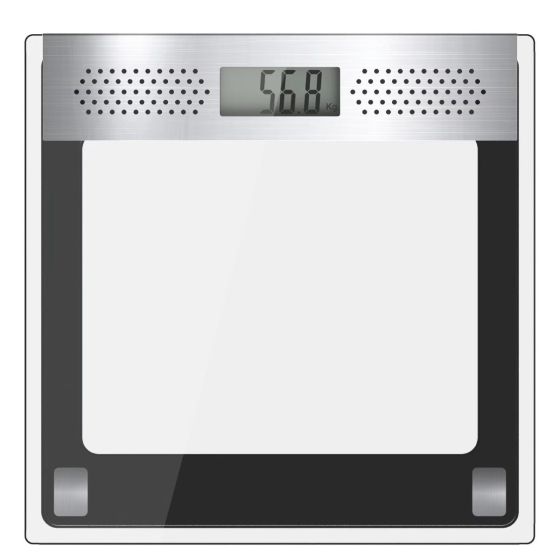 Talking Digital Floor Scale 440lb Capacity 1Ct MDR440TLK by