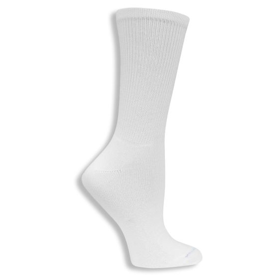 Dr. Scholl's Diabetic and Circulatory Crew Socks Women M/L White 4Pr MDS1900MWW by Renfro Corporation