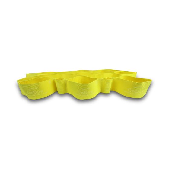 CanDo Yellow Multi-Grip Exerciser 6ft XLight 1Ct MDSP106601 by Fabrication Enterprises Inc