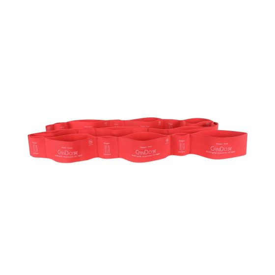 CanDo Red Multi-Grip Exerciser 6ft Light 1Ct MDSP106602 by Fabrication Enterprises Inc