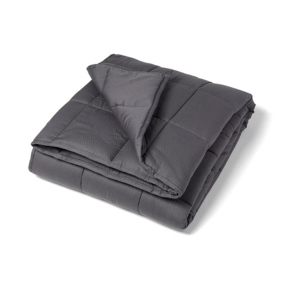 Medline Weighted Blanket 48x72 15lb Gray 1Ct MDTBD8C15GRY by Medline