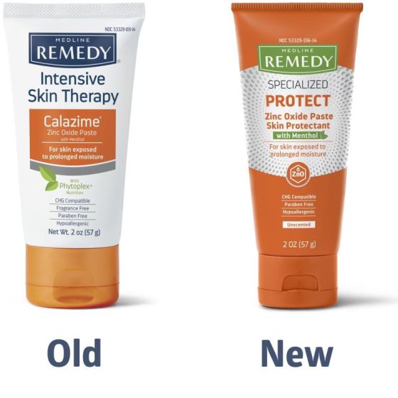 Medline Remedy Essentials Zinc Oxide Skin Protectant Paste (4 oz Tube Medline Remedy Essentials Zinc Oxide Skin Protectant Paste (4 oz Tube