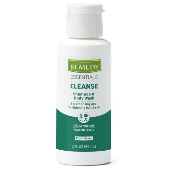 Medline Remedy Essentials Shampoo & Body Wash Scented 2oz 1Ct MSC092SBW02H by Medline
