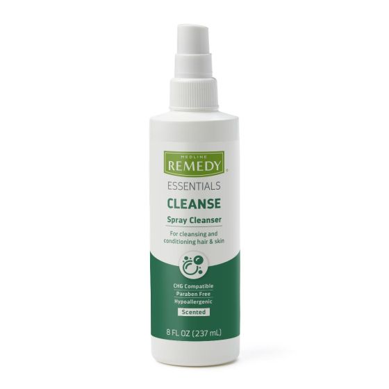Medline Remedy Essentials No-Rinse Body Cleanser 8oz 1Ct MSC095206H by Medline