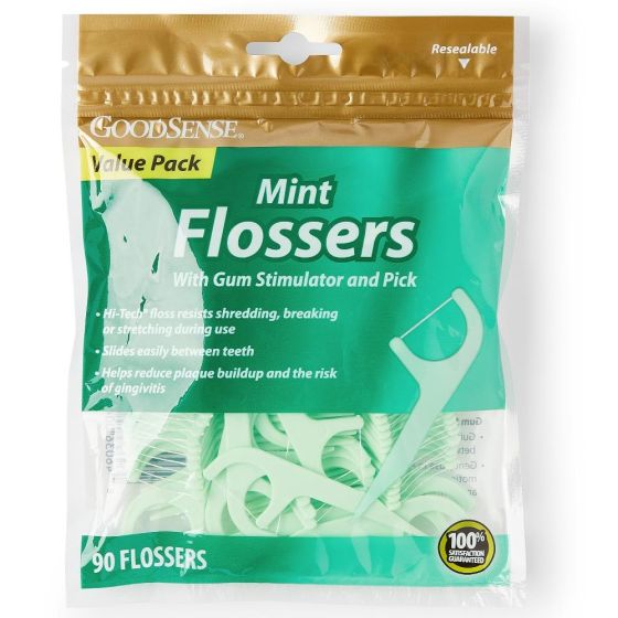 GoodSense Mint Flossers 90Ct OTC004458 by Geiss, Destin & Dunn