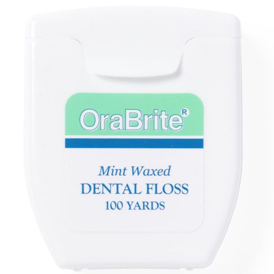 Waxed Dental Floss Mint 100yd 2Ct OTC004985 by Medline