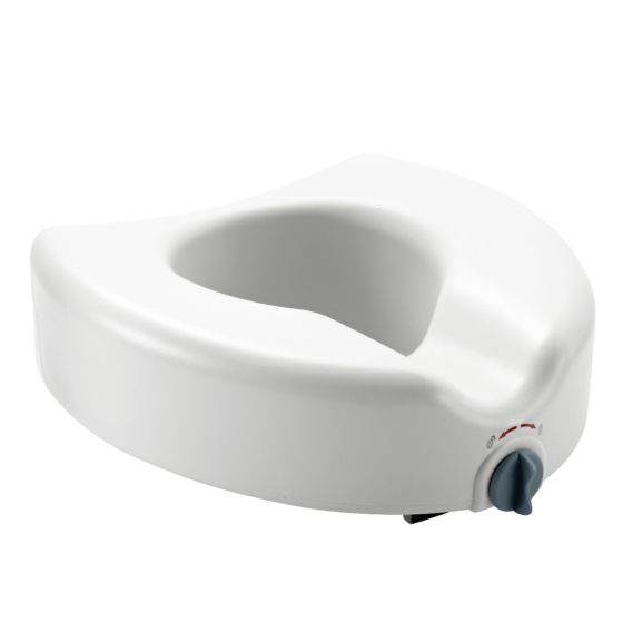 Medline 5in Raised Toilet Seat With Lock 1Ct G4-501RX1 by Medline