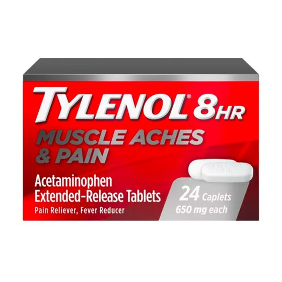 Tylenol 8-Hr Muscle Aches & Pain Relief Caps UMC100433 by United Medco Inc