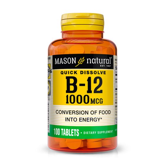 Mason Natural Vitamin B12 Sublingual UMC100454 by United Medco Inc