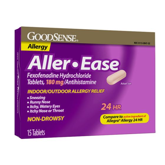 Fexofenadine Non-Drowsy Tabs compare to Allegra UMC201793 by United Medco Inc