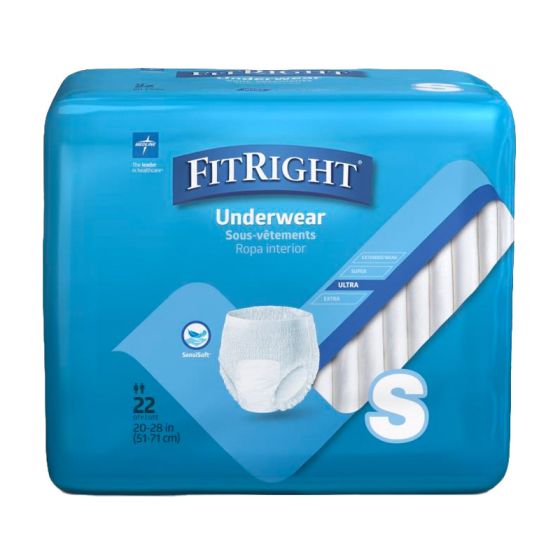 FitRight Protection Plus Classic Adult Underwear (pull-ups) Small UMC201803 by United Medco Inc