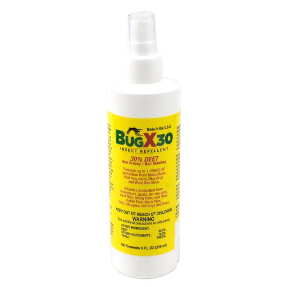 Bug X 30 DEET Insect Repellant Spray 8oz 1Ct UMC200079 by United Medco Inc