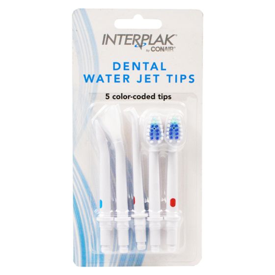 Conair Interplak Dental Water Flosser Jet Tips 5Ct UMC200709 by United Medco Inc