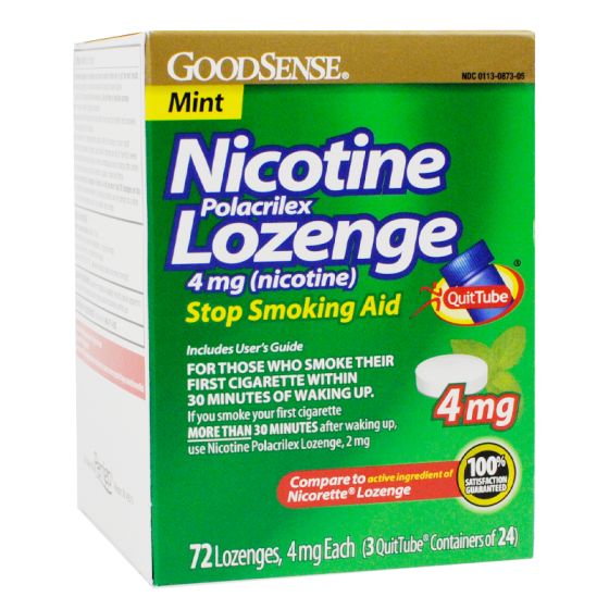 Nicotine Lozenges compare to Nicorette Lozenge UMC201263 by United Medco Inc