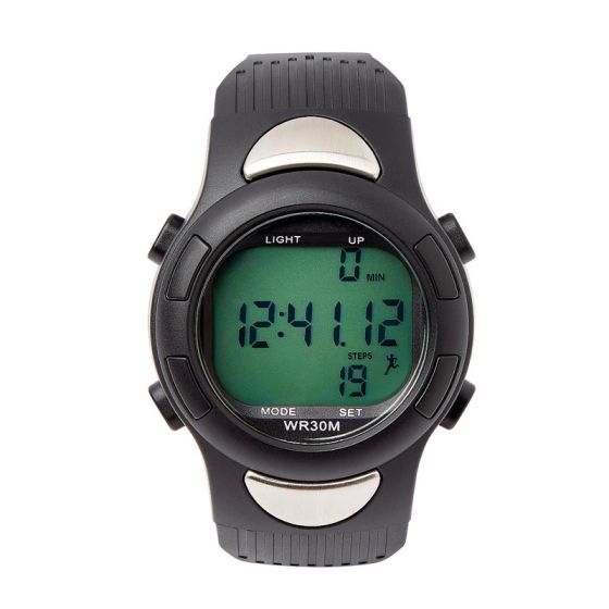 Digital Heart Rate and Pedometer Watch UMC201681 by United Medco Inc