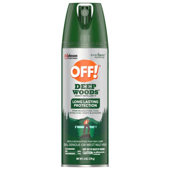 OFF! Deep Woods Insect Repellent Spray 6oz 1Ct RCT31600035H by Sc Johnson