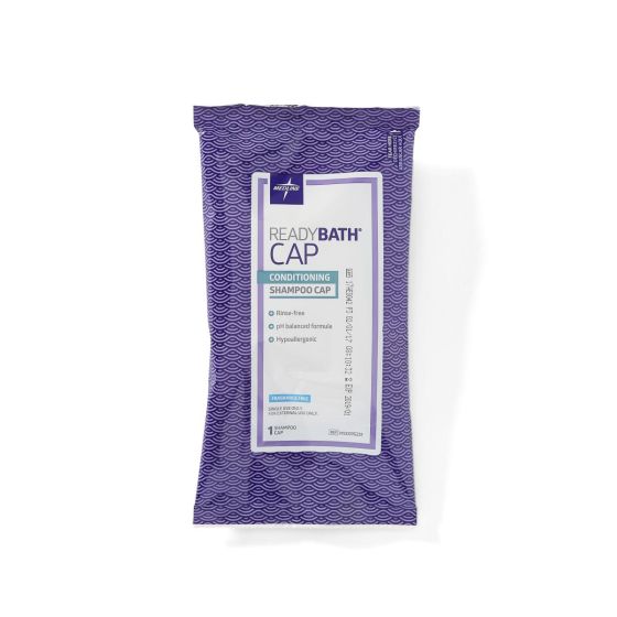 ReadyBath Rinse-Free Condition Shampoo Cap Unscent 1Ct MSC095231H by Medline